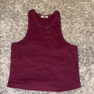 Cropped tank top